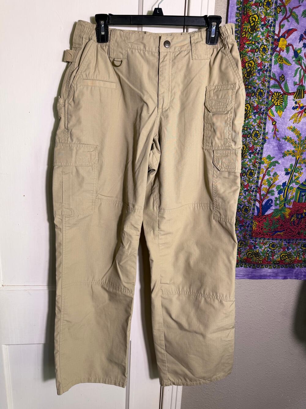 5.11 Tactical Series Womens Cargo Pants Size 12 Regular Khaki Utility Work